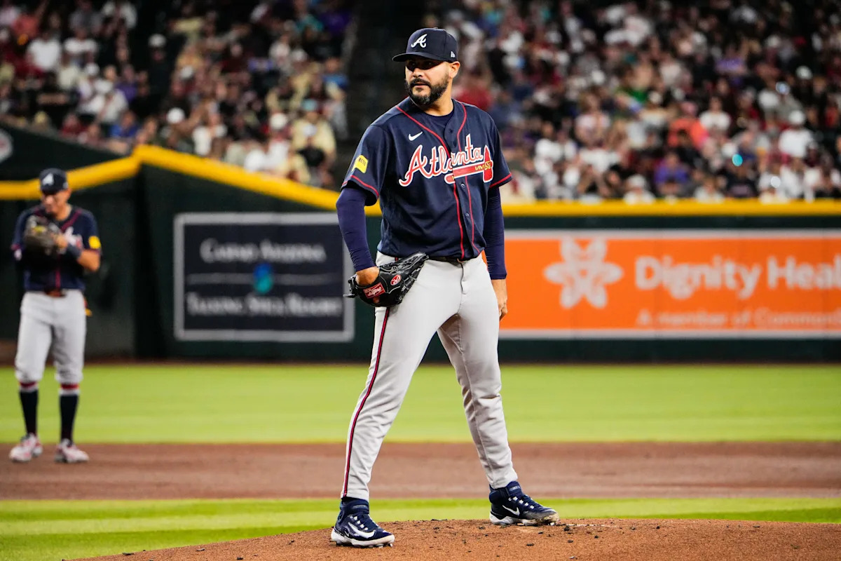 Martín Pérez starts another Sunday rubber match for Braves vs. Nationals