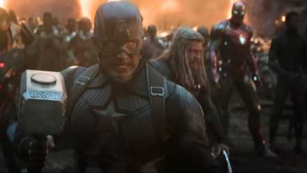 Chris Evans as Captain America says Avengers Assemble