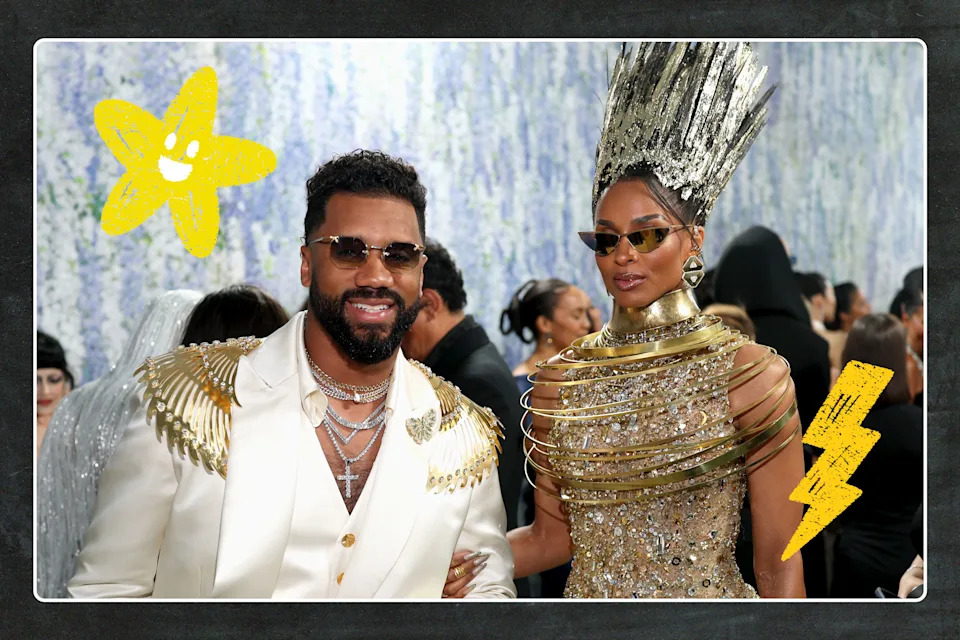 Russell Wilson and Ciara.