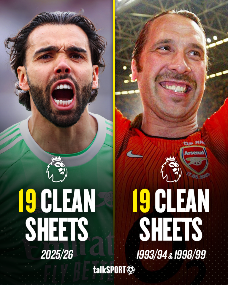 David Raya is chasing a personal record on the final day as well as the Premier League title