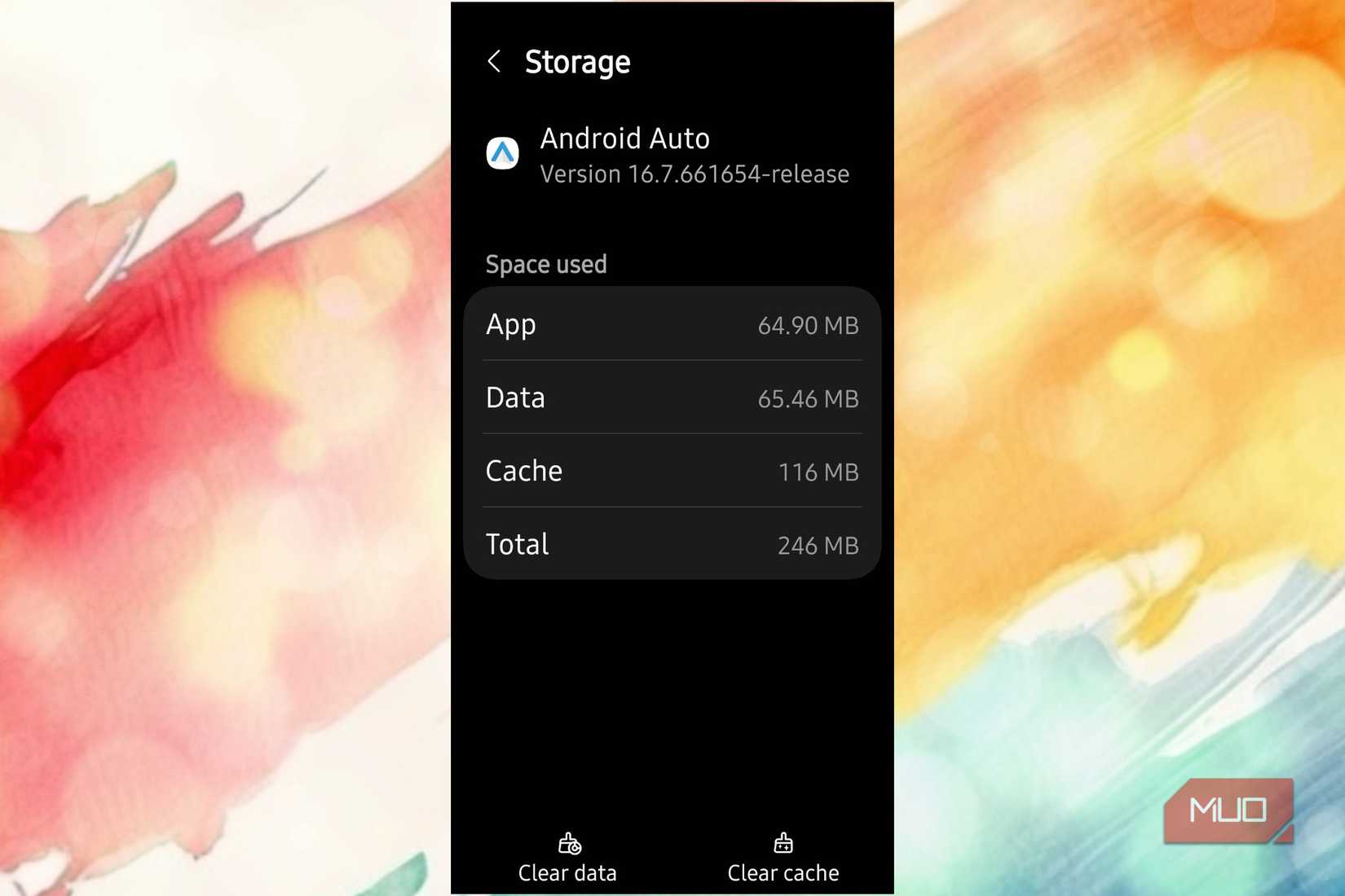 Clearing Cache in Android Auto