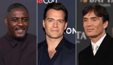 Idris Elba, Henry Cavill and Cillian Murphy are some of the names that have been floated as the next 007.