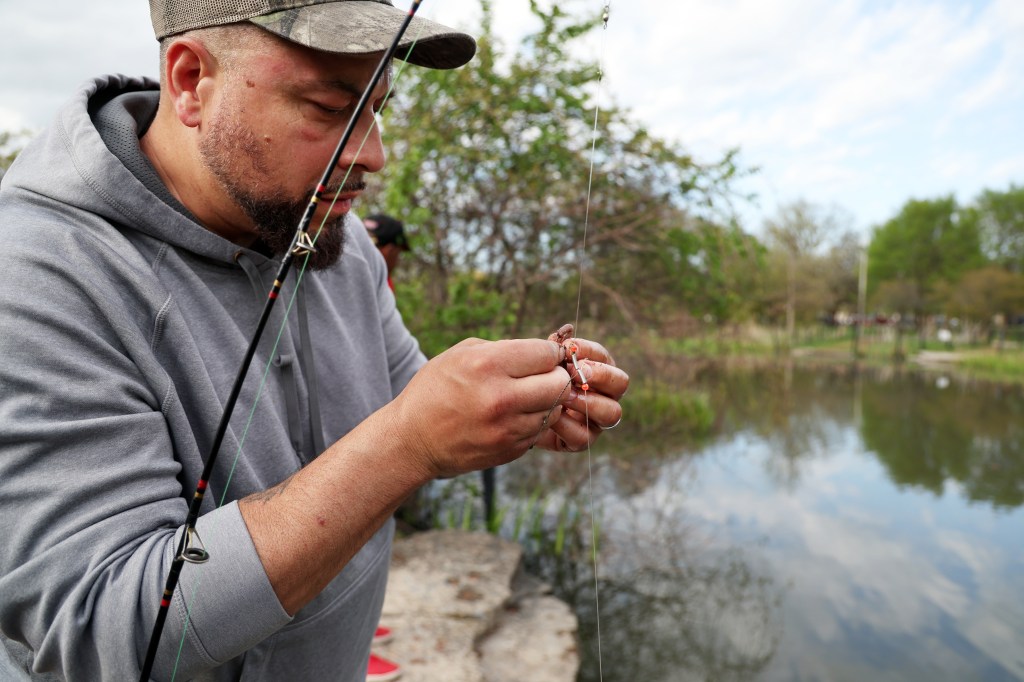 Anglers hope fish, swan boats can coexist