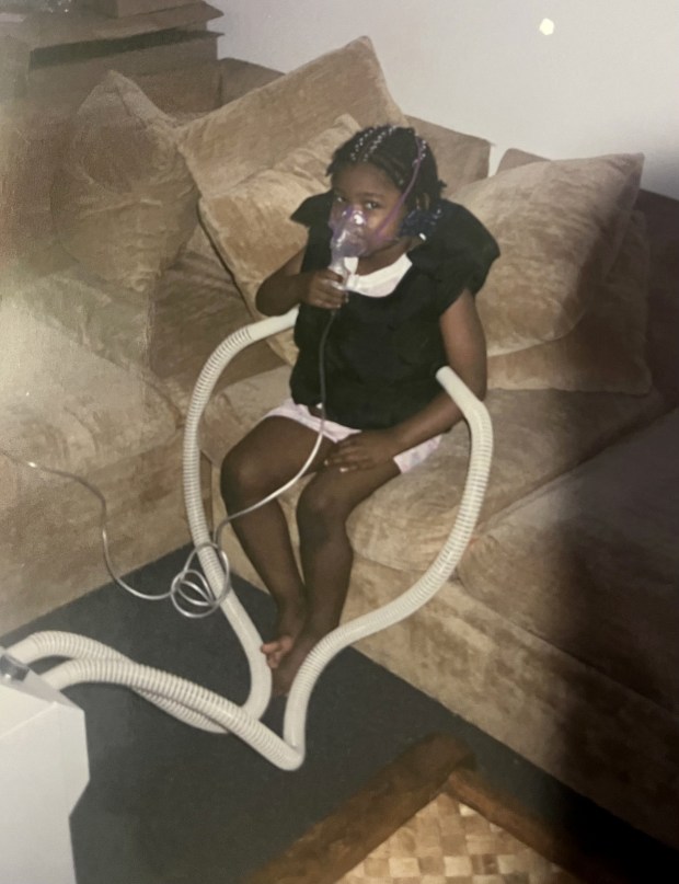 Jasmine Jones was diagnosed with cystic fibrosis as a baby, but she and her mother were able to mostly manage her symptoms at home during her childhood. As an adult, her health became trickier and eventually declined. (Jasmine Jones)