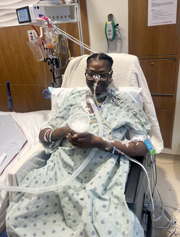 Jasmine Jones recently underwent a rare quadruple organ transplant at University of Chicago Medical Center. She received new lungs, a new kidney and new liver after cystic fibrosis damaged her organs. (Jasmine Jones)