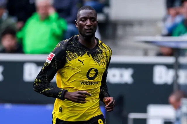 Serhou Guirassy of Borussia Dortmund
