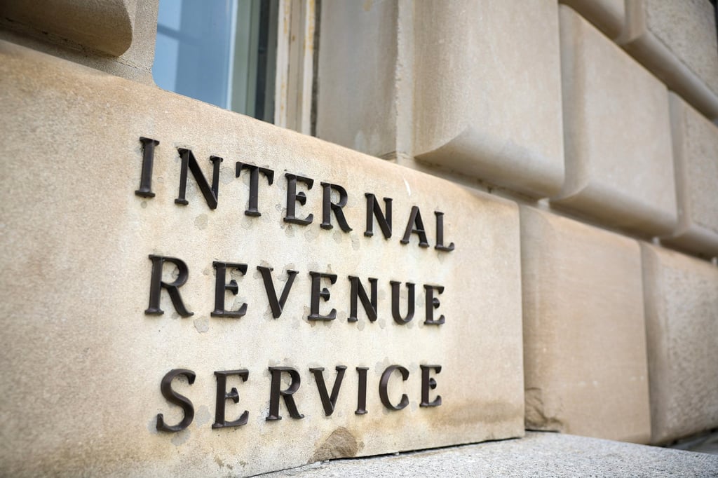 The Internal Revenue Service Building is seen in Washington in February 2025. Photo: TNS