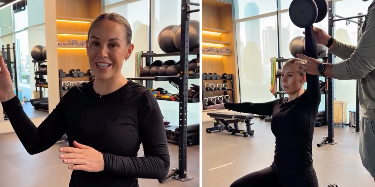 Kate Ferdinand shares the ‘back to basics’ exercises helping her feel strong again