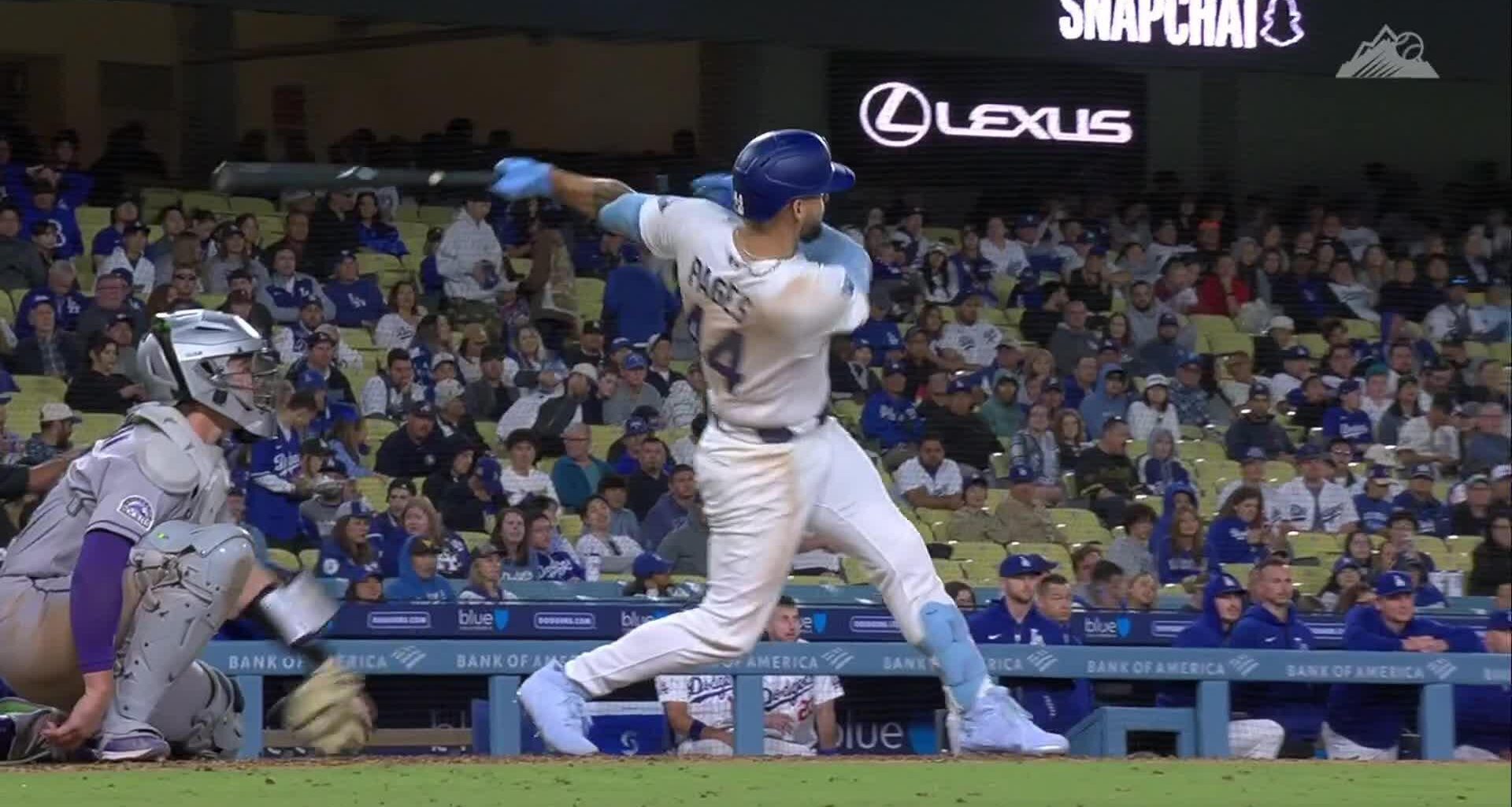Ohtani sparks Dodgers with a leadoff homer, leads 7 hitless innings in 4-1 win