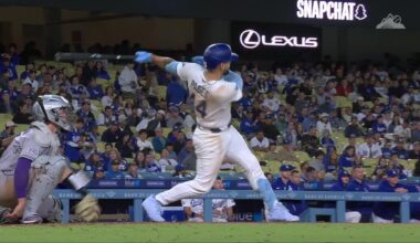 Ohtani sparks Dodgers with a leadoff homer, leads 7 hitless innings in 4-1 win
