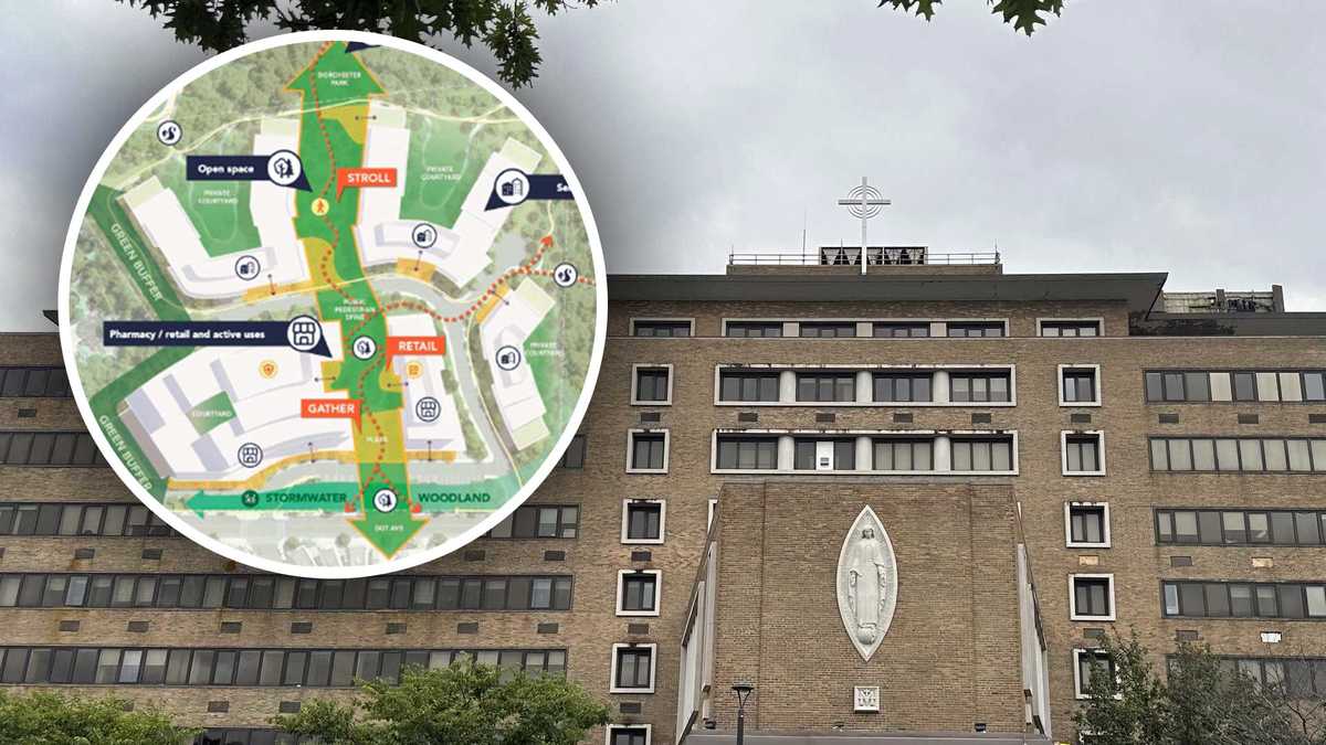 $850 million proposal revealed for former Carney Hospital site in Dorchester