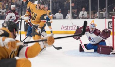 Vegas erases 3-goal deficit, pushes Colorado to brink of elimination