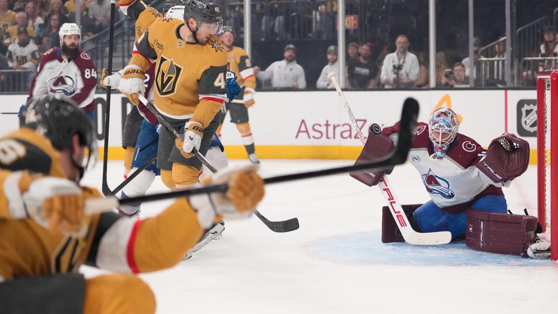 Vegas erases 3-goal deficit, pushes Colorado to brink of elimination