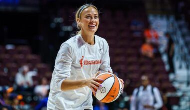 Sophie Cunningham found her distraction at Fever practice — and it wasn’t basketball