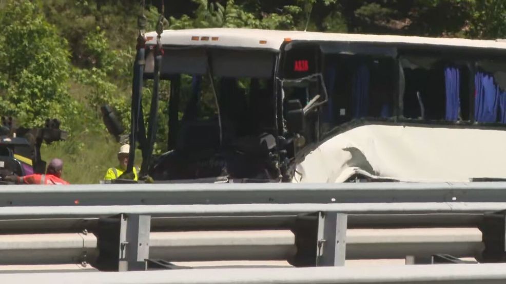 Crash on I-95 in Stafford County, Virginia, Friday morning, May 29, 2026. (Richard Guastadisegni/7News)