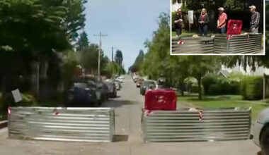 Terrified Seattle neighborhood builds massive barricade across streets amid horrific crime wave