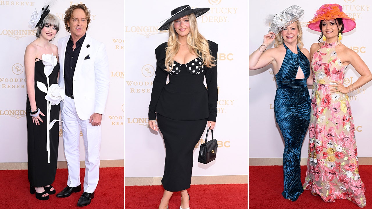 Anna Nicole Smith's daughter debuts bold goth look at Kentucky Derby