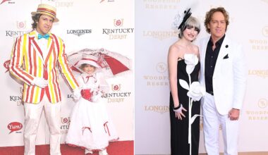 Anna Nicole Smith's daughter debuts goth makeover at Kentucky Derby