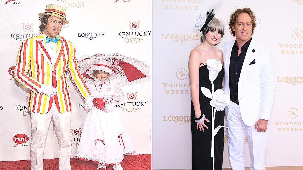 Anna Nicole Smith's daughter debuts goth makeover at Kentucky Derby