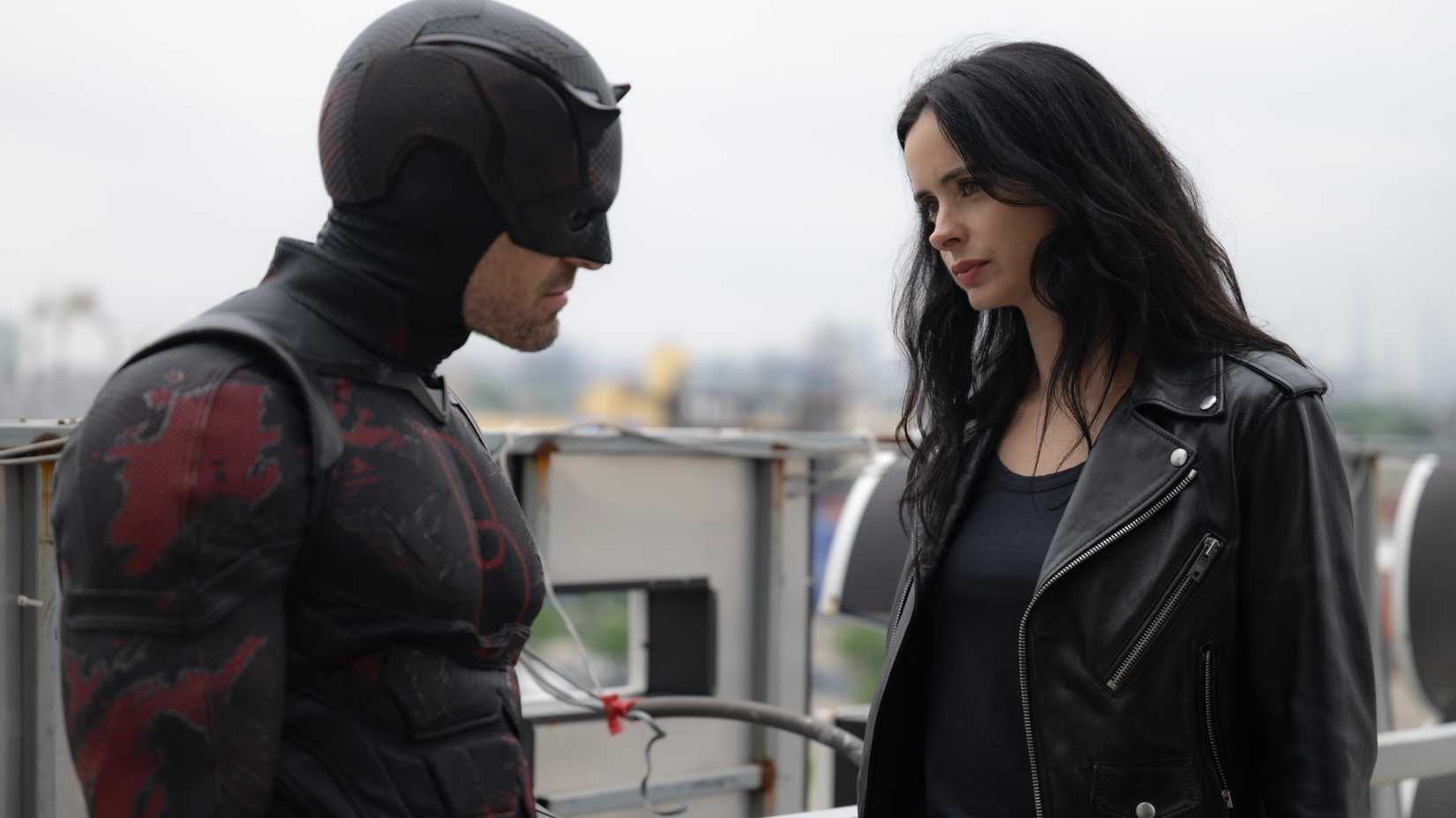 Daredevil and Jessica Jones in Daredevil: Born Again season 2