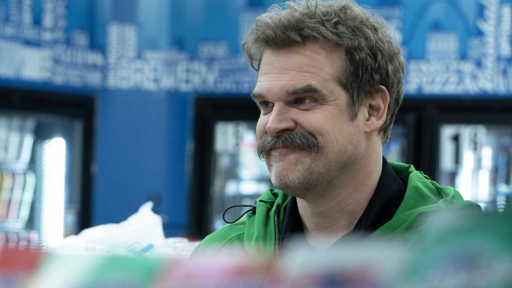 David Harbour as Floyd in HBO series DTF St. Louis