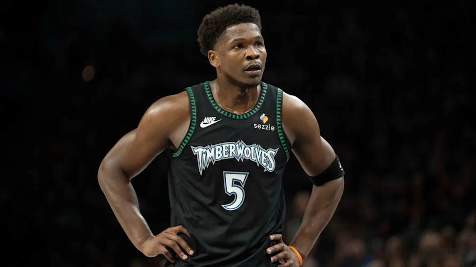Minnesota Timberwolves guard Anthony Edwards.Jesse Johnson-Imagn Images