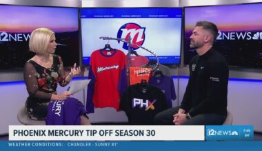 Phoenix Mercury tip-off season 30