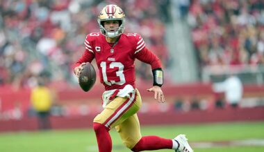 Where does 49ers QB Brock Purdy rank among his peers? One writer lists him shockingly low!