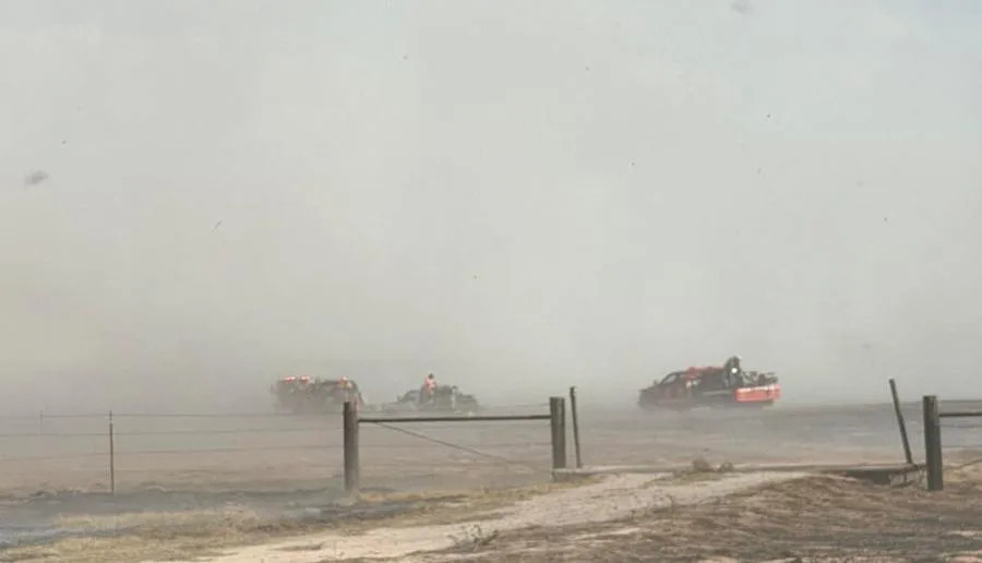 Wildfire in Clark County