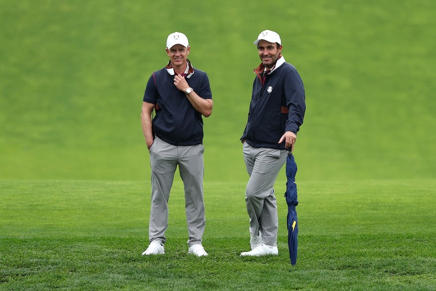 Luke Donald and Edoardo Molinari