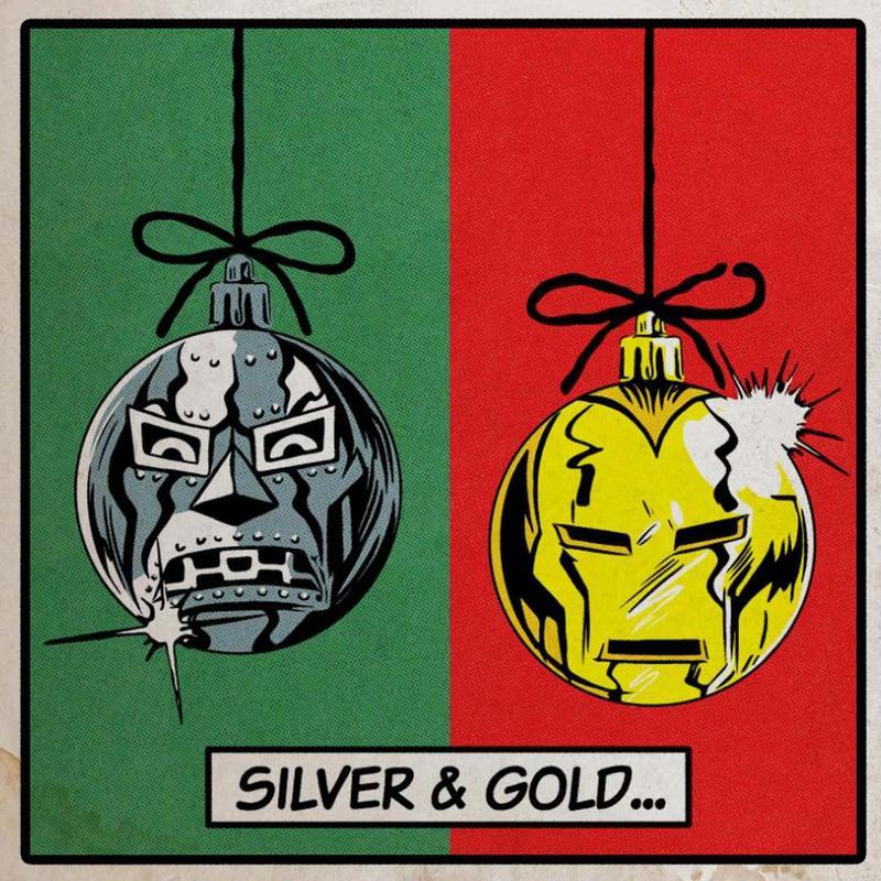 Doctor Doom vs. Iron Man.