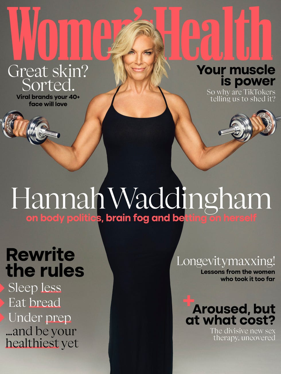 magazine cover featuring health and fitness themes magazine cover featuring health and fitness themes