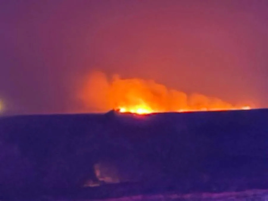 Wildfire in Clark County