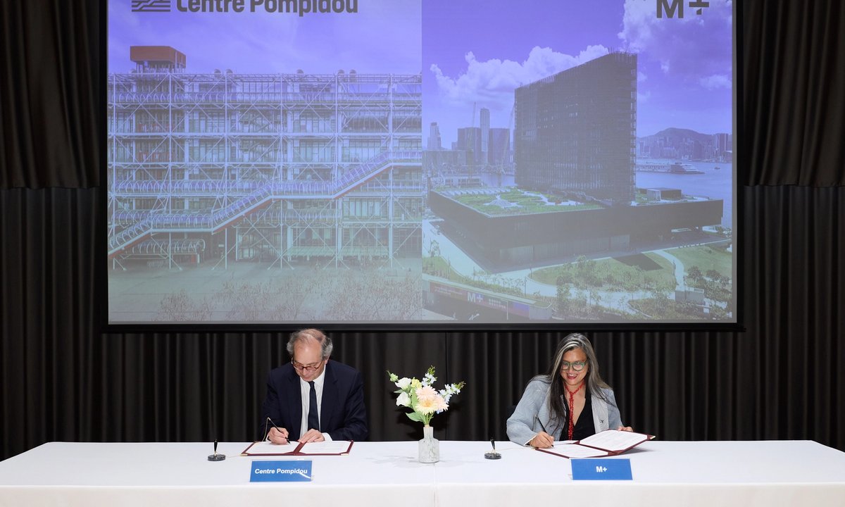 M+ and Centre Pompidou announce multi-year partnership - The Art Newspaper