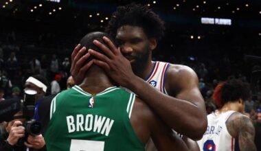 Jaylen Brown Calls Out Joel Embiid For Flopping, 'Getting Extra Calls' After Celtics Choke