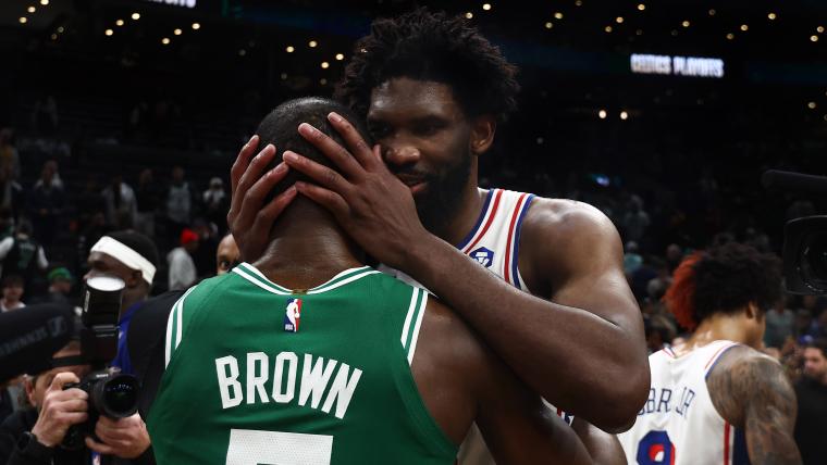 Jaylen Brown Calls Out Joel Embiid For Flopping, 'Getting Extra Calls' After Celtics Choke