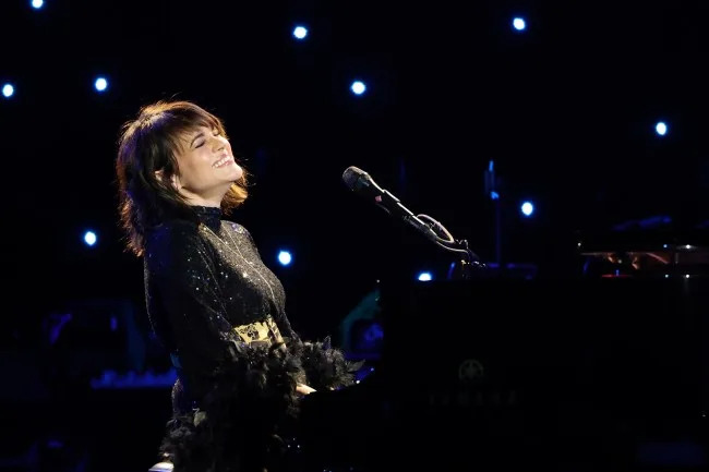 BEVERLY HILLS, CALIFORNIA - MAY 08: Norah Jones performs onstage during the GRAMMY Hall of Fame Gala 2026 at The Beverly Hilton on May 08, 2026 in Beverly Hills, California. (Photo by Emma McIntyre/Getty Images for The Recording Academy)