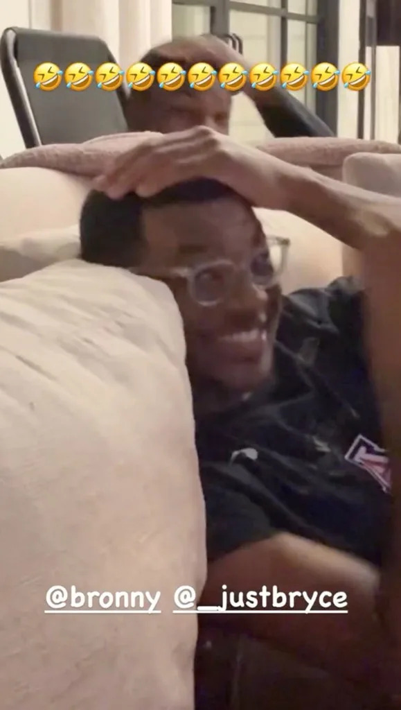 Teenager Bryce James is coming off his redshirt freshman season at the University of Arizona. Instagram/kingjames