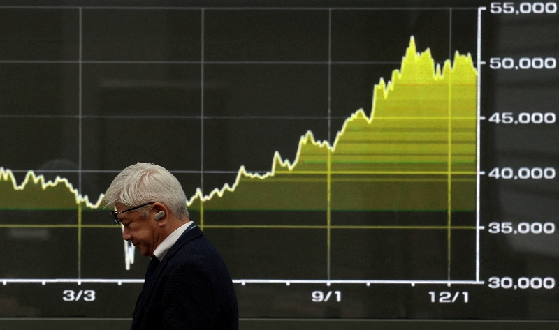 Bond yields pause near recent highs, stocks steady ahead of Nvidia results