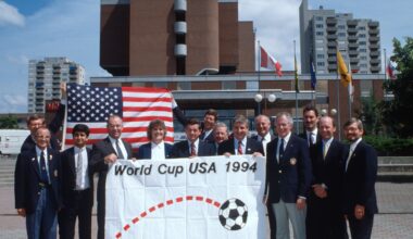 FIFA officials at 1994 World Cup Bid