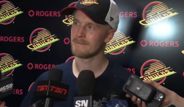 Will the Canucks still look to trade Elias Pettersson this offseason after installing a new front office, and could the Capitals be a fit?