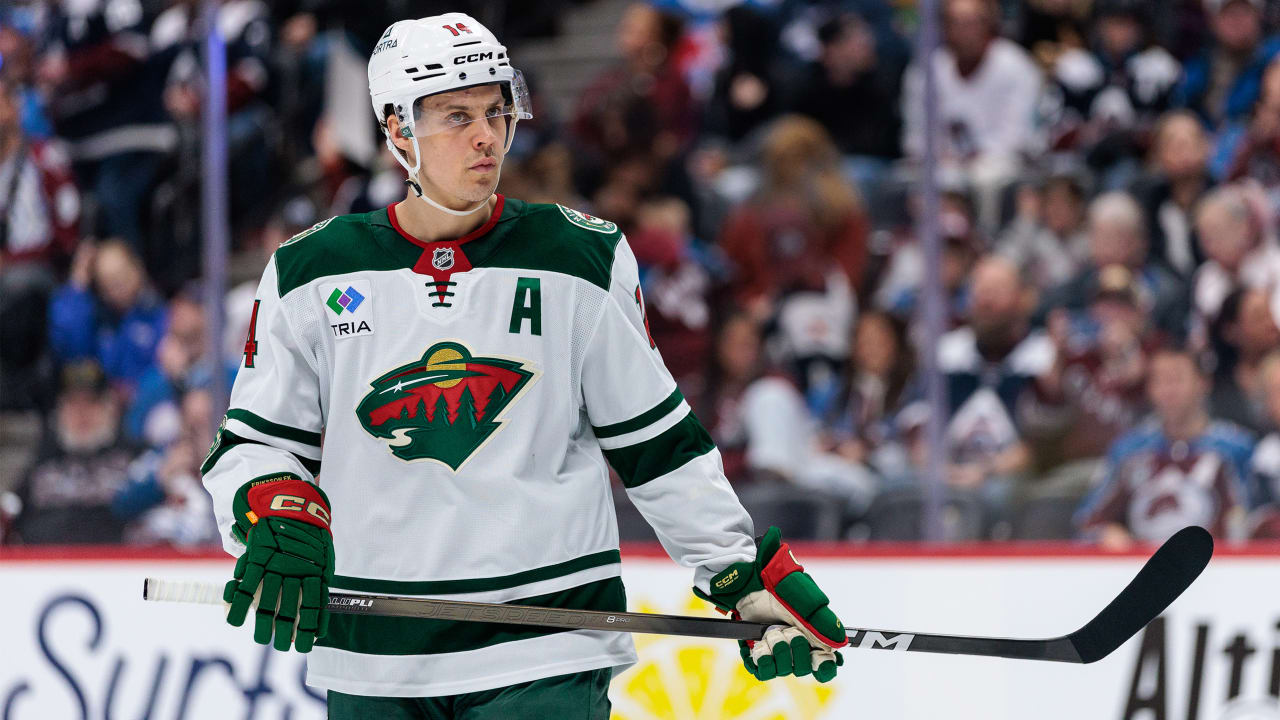 Eriksson Ek, Brodin won’t travel with Wild for Game 5 of Western 2nd Round