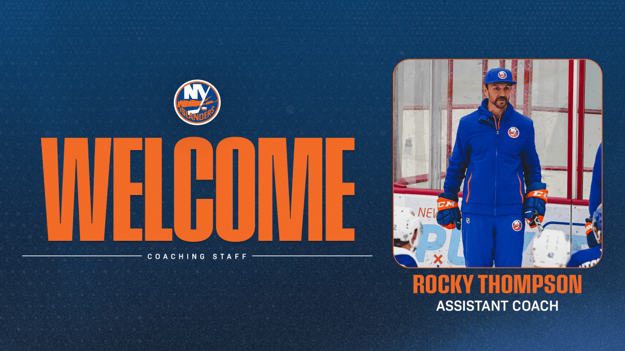 Rocky Thompson Named Islanders Assistant Coach