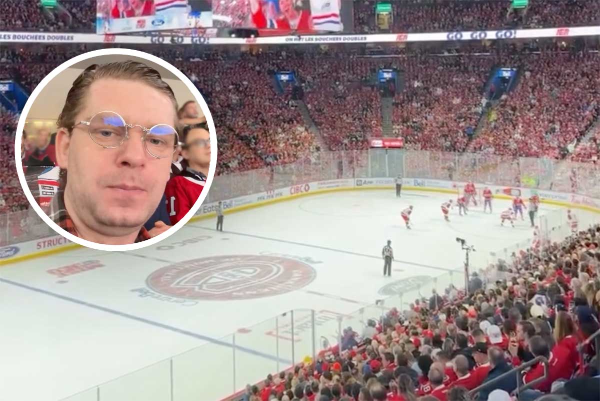 Evgeny Kuznetsov attends Game 3 of the Eastern Conference Finals at Montreal’s Bell Centre
