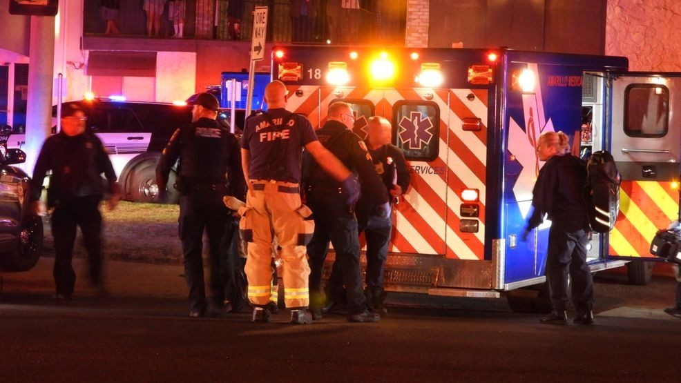 Amarillo police investigate a deadly shooting at the Westminster Apartments, located at 2415 Coulter Street, on May 2, 2026 (Steve Douglass/KVII)