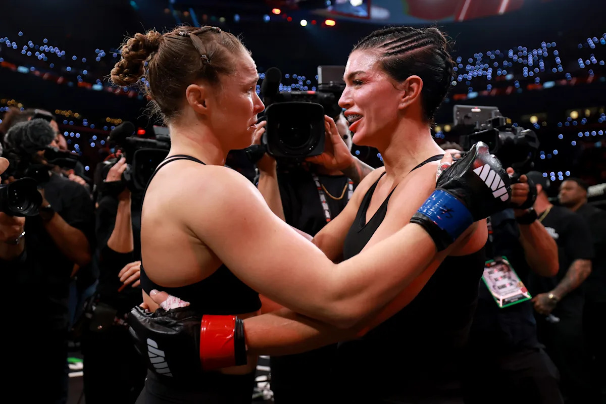 Ronda Rousey tears through Gina Carano with 17-second armbar to win historic Netflix comeback