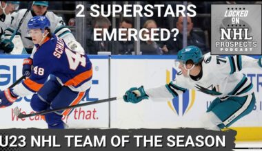 BREAKING DOWN OUR U23 NHL TEAM OF THE SEASON | Celebrini, Schaefer, Hutson, etc