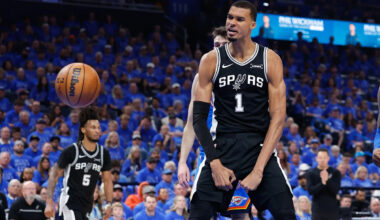 Victor Wembanyama does it all with 40-20 game in 2 OTs to send Spurs past Thunder in Game 1 classic