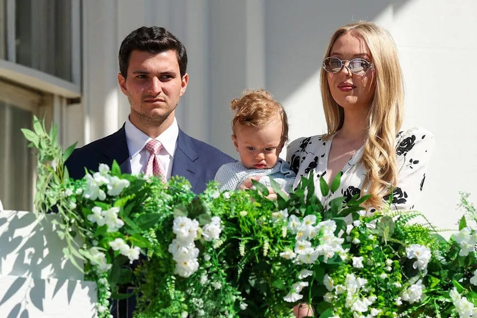 tiffany trump family easter white house