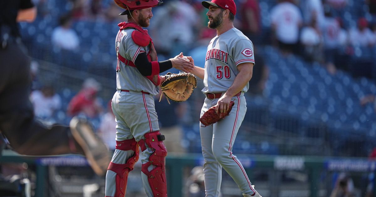Nathaniel Lowe has 2 doubles, drives in 3 as Reds beat Phils 9-4 for Mattingly's first series loss :: WRAL.com